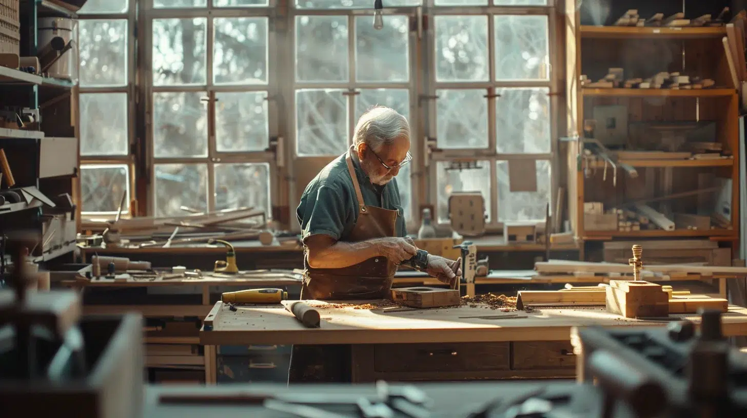 Un atelier spécialisé pour la fabrication de mobilier en bois sur mesure