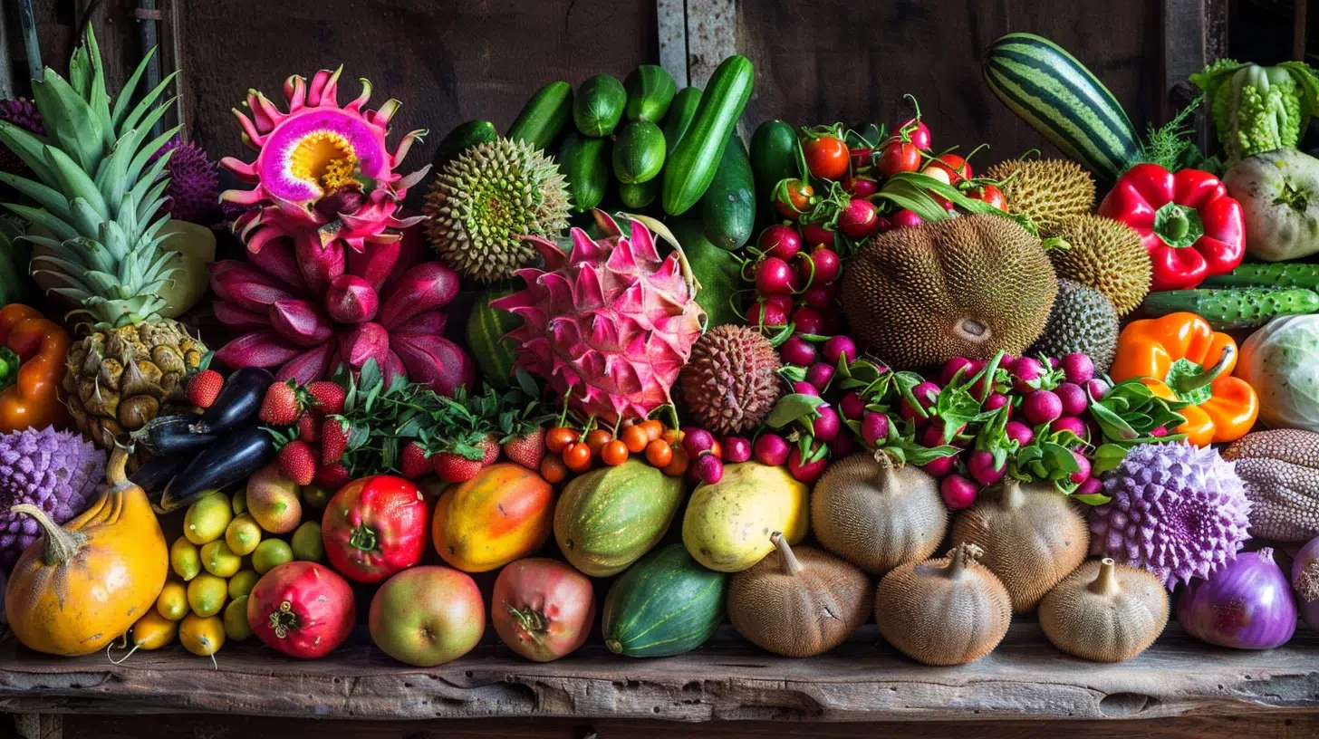 15 fruits et légumes exotiques méconnus à découvrir absolument